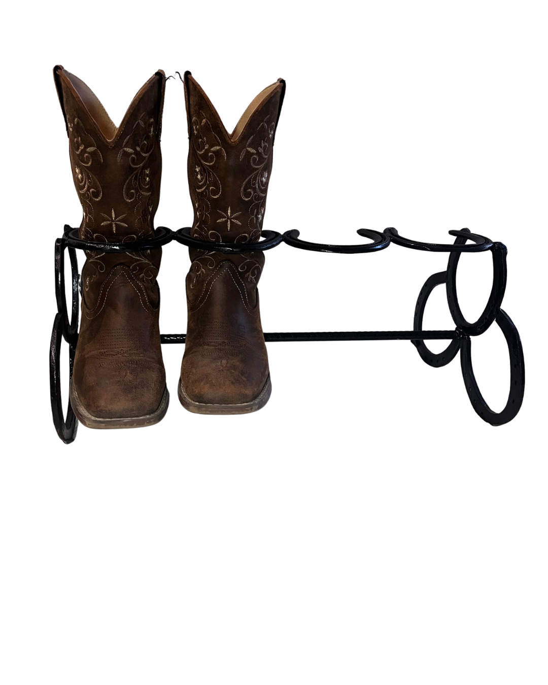 Desperado Horseshoe Boot Rack