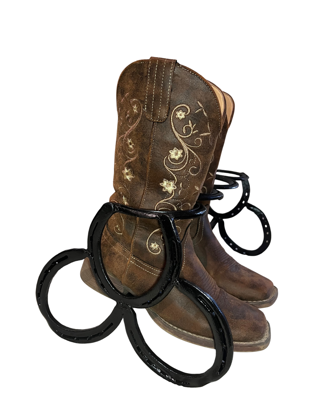 Desperado Horseshoe Boot Rack