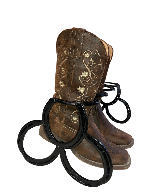 Desperado Horseshoe Boot Rack