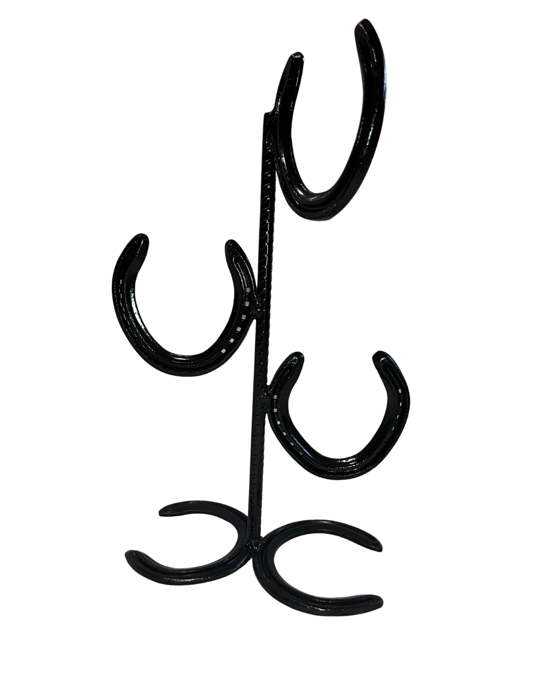 Wildflower Horseshoe Jewelry Stand