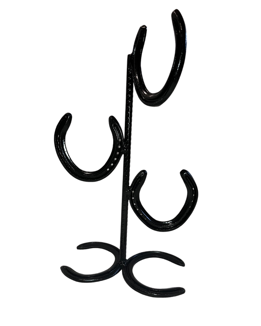 Wildflower Horseshoe Jewelry Stand